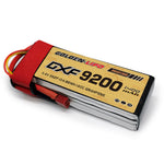DXF Lipo Battery 3S HV 11.4V 9200mAh 140C GoldSeries Graphene Softcase with EC5 / T / TRX / XT60 / XT90 / XT150 / Q8s Plug for RC 1/8 1/10 Buggy Truck Car Off-Road Drone