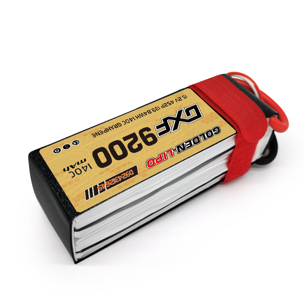 DXF Lipo Battery 5S HV 19.0V 9200mAh 140C GoldSeries Graphene Softcase with EC5 / T / TRX / XT60 / XT90 / XT150 / Q8s Plug for RC 1/8 1/10 Buggy Truck Car Off-Road Drone