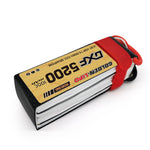 DXF Lipo Battery 4S 14.8V 5200mAh 100C GoldSeries Graphene Softcase with EC5 / T / TRX / XT60 / XT90 / XT150 / Q8s Plug for RC 1/8 1/10 Buggy Truck Car Off-Road Drone