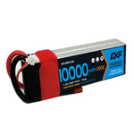 DXF LiPo Battery 2S 7.4V 10000mAh 100C Graphene Softcase with EC5 / T / TRX / XT60 / XT90 / XT150 / Q8s Plug for RC 1/8 1/10 Buggy Truck Car Off-Road Drone