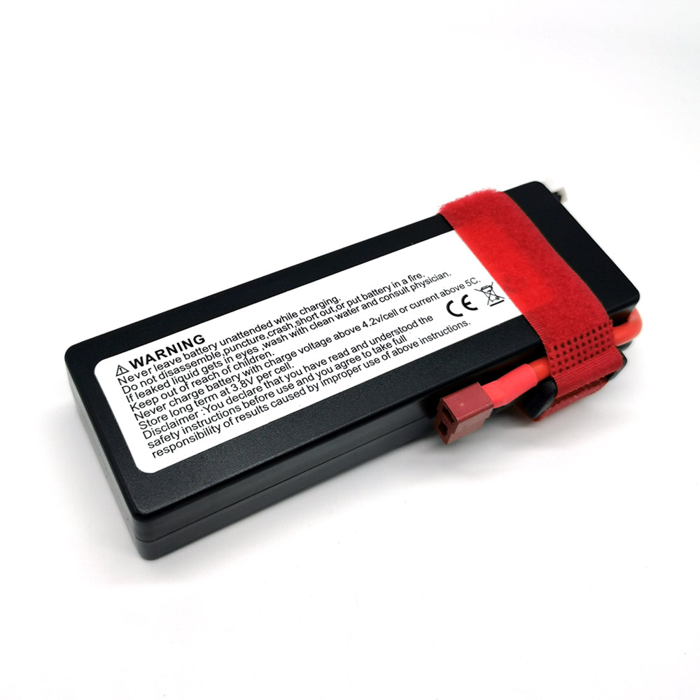 DXF LiPo Battery 2S HV 7.6V 9200mAh 140C Graphene Hardcase with EC5 / T / TRX / XT60 / XT90 / XT150 / Q8s Plug for RC 1/8 1/10 Buggy Truck Car Off-Road Drone