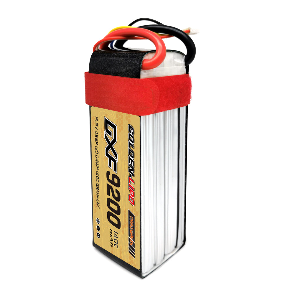DXF Lipo Battery 5S HV 19.0V 9200mAh 140C GoldSeries Graphene Softcase with EC5 / T / TRX / XT60 / XT90 / XT150 / Q8s Plug for RC 1/8 1/10 Buggy Truck Car Off-Road Drone