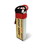 DXF Lipo Battery 2S 7.4V 4200mAh 150C GoldSeries Graphene Softcase with EC5 / T / TRX / XT60 / XT90 / XT150 / Q8s Plug for RC 1/8 1/10 Buggy Truck Car Off-Road Drone