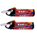 DXF LiPo Battery 4S HV 15.2V 450mAh 80C with PH2.0 / JST / XT30 / SM / XT60 / EC5 / XT90 for FPV Drone Whoop Micro Racing