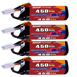 DXF LiPo Battery 4S HV 15.2V 450mAh 80C with PH2.0 / JST / XT30 / SM / XT60 / EC5 / XT90 for FPV Drone Whoop Micro Racing