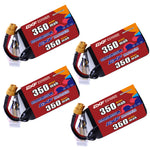 DXF LiPo Battery 3S 11.1V 350mAh 60C with PH2.0 / JST / XT30 / SM / XT60 / EC5 / XT90 for FPV Drone Whoop Micro Racing