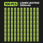 LISHEN LR2170SZ 5000mAh 15A 21700 Li-ion Cell for Protected Energy Storage, Outdoor Power & Long-Runtime Packs (1–100 PCS)