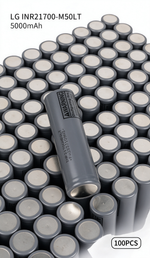 LG M50LT INR21700M50LT 5000mAh 14A Li-ion Battery for E-Bikes, Flashlights & DIY Battery Packs (1-100 PCS)
