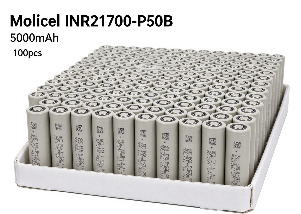 Molicel INR21700-P45B 4500mAh 45A Li-ion Battery for Power Tools, E-Bikes & DIY Battery Packs (1-100 PCS)
