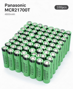Panasonic NCR21700T 4800mAh 12A Li-ion Battery for Power Tools, E-Bikes & DIY Battery Packs (1-100 PCS)