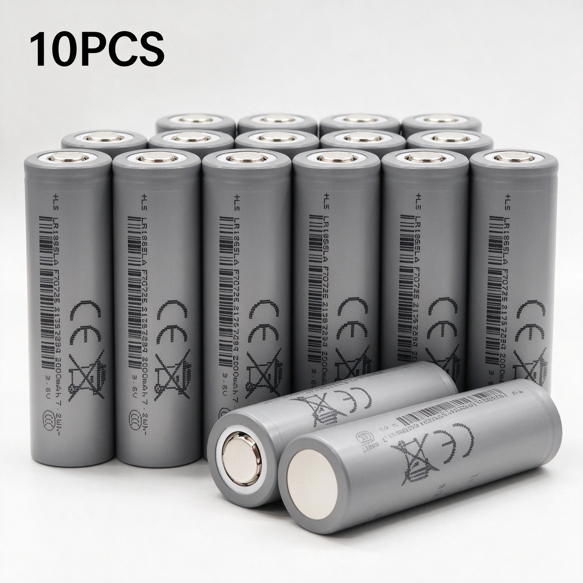 LISHEN LR1865LA 2000mAh 20A Reclaimed 18650 Industrial Cell (1–100 PCS)