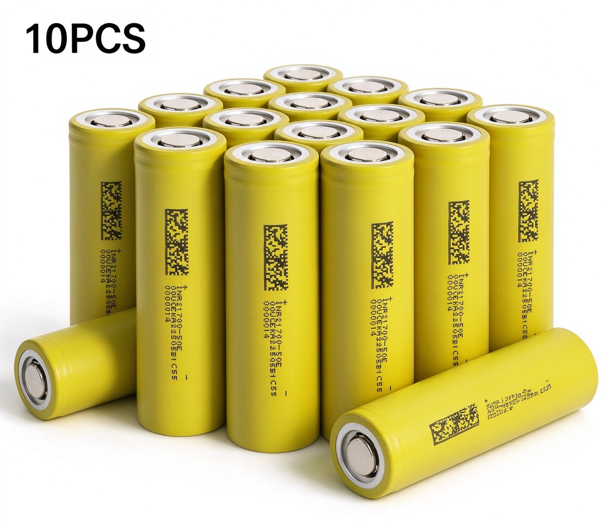 DMEGC INR21700 5000mAh 15A Li-ion Battery for E-Bikes, Power Tools & DIY Battery Packs (1-100 PCS)