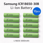 Samsung ICR18650-30B 3000mAh 6A Li-ion Battery for Flashlights, Power Banks & DIY Battery Packs (1-100 PCS)