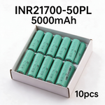 EVE INR21700-50PL 5000mAh 125A Li-ion Battery for Power Tools, E-Bikes & DIY Battery Packs (1-100 PCS)