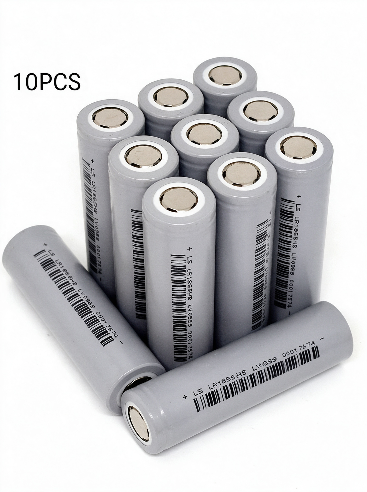 LISHEN LR1865HB 3350mAh 10.5A 3.6V 18650 Li-ion Cell for Professional Battery Packs, Backup Power & Electronics (1–100 PCS)