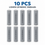 LISHEN LR1865HC 3500mAh 10.5A 3.6V 18650 Li-ion Cell for Professional Battery Packs, Backup Power & Electronics (1–100 PCS)