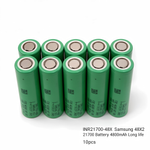 Samsung INR21700-48X 4800mAh 9.6A Li-ion Battery for E-Bikes, Flashlights & DIY Battery Packs (1-100 PCS)