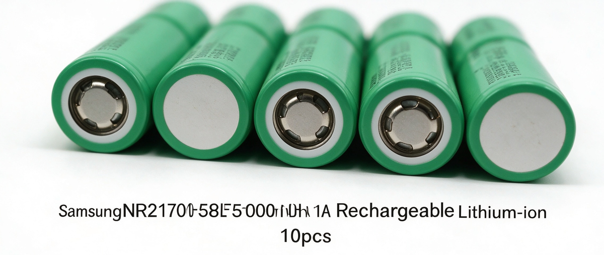 Samsung INR21700-58E 5500mAh 11A Li-ion Battery for E-Bikes, Flashlights & DIY Battery Packs (1-100 PCS)