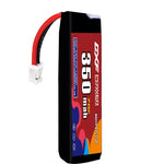 DXF LiPo Battery 1S HV 3.8V 350mAh 70C with PH2.0 / JST / XT30 / SM / XT60 / EC5 / XT90 for FPV Drone Whoop Micro Racing