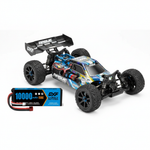 DXF Blue Version 2S HV 7.6V 10000mAh 150C Hardcase LiPo Battery with Deans T-Plug & 10AWG Wire (1-6 Pack)