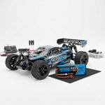 DXF Blue Version 2S HV 7.6V 10000mAh 150C Hardcase LiPo Battery with Deans T-Plug & 10AWG Wire (1-6 Pack)