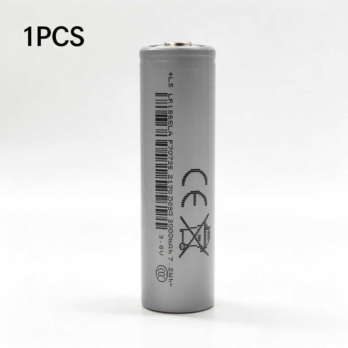 LISHEN LR1865LA 2000mAh 20A Reclaimed 18650 Industrial Cell (1–100 PCS)