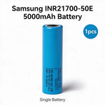 Samsung INR21700-50E 5000mAh 9.8A Li-ion Battery for E-Bikes, Flashlights & DIY Battery Packs (1-100 PCS)