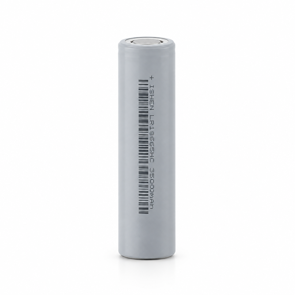 LISHEN LR1865HC 3500mAh 10.5A 3.6V 18650 Li-ion Cell for Professional Battery Packs, Backup Power & Electronics (1–100 PCS)
