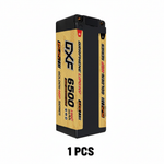 DXF GOLDEN-NGP 4S HV 15.2V 6500mAh 150C Graphene LCG Hardcase LiPo with 5mm to XT90 & 10AWG Wire (1-6 Pack)