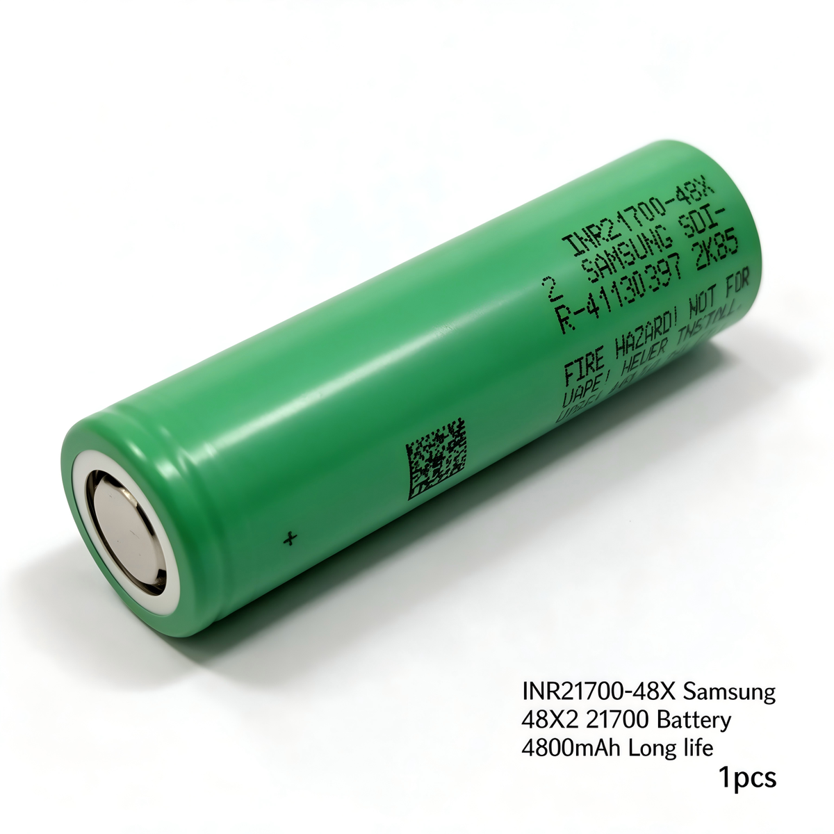 Samsung INR21700-48X 4800mAh 9.6A Li-ion Battery for E-Bikes, Flashlights & DIY Battery Packs (1-100 PCS)