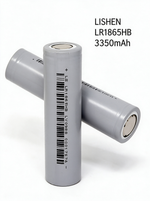 LISHEN LR1865HB 3350mAh 10.5A 3.6V 18650 Li-ion Cell for Professional Battery Packs, Backup Power & Electronics (1–100 PCS)