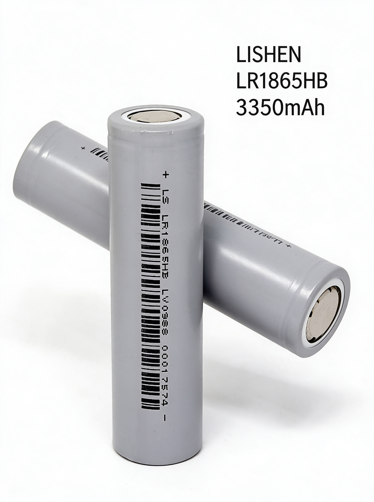 LISHEN LR1865HB 3350mAh 10.5A 3.6V 18650 Li-ion Cell for Professional Battery Packs, Backup Power & Electronics (1–100 PCS)