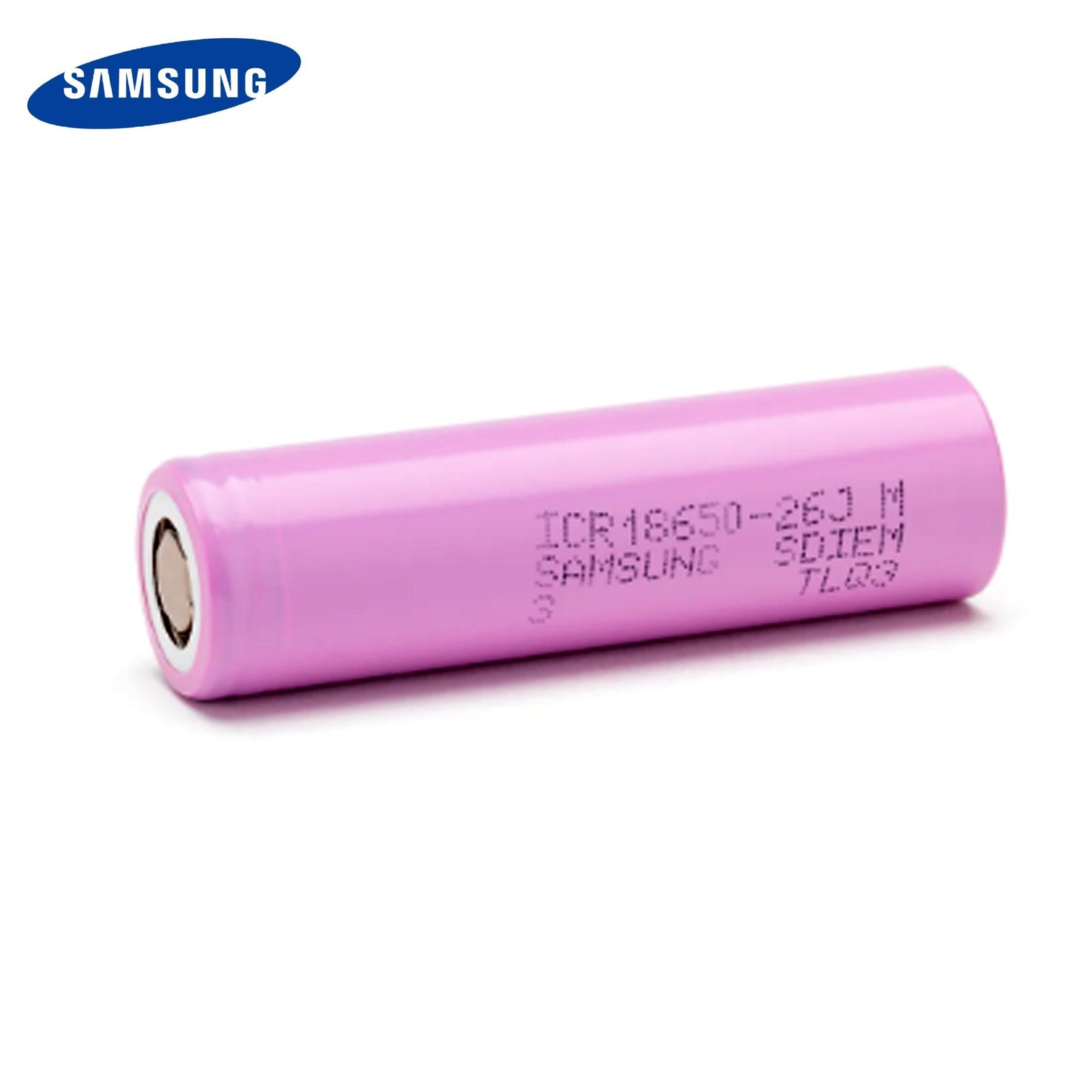 Samsung ICR18650-26J 2600mAh 5.2A Li-ion Battery for Flashlights, Power Banks & DIY Battery Packs (1-100 PCS)