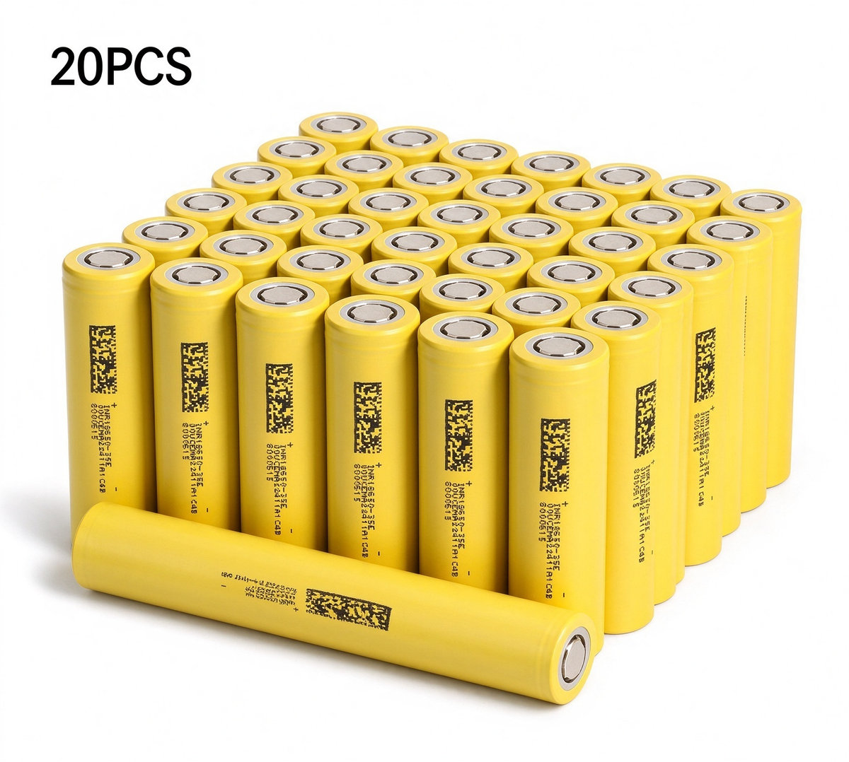 DMEGC INR18650-35E 3500mAh 10A Li-ion Battery for E-Bikes, Flashlights & DIY Battery Packs (1-100 PCS)