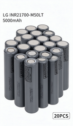 LG M50LT INR21700M50LT 5000mAh 14A Li-ion Battery for E-Bikes, Flashlights & DIY Battery Packs (1-100 PCS)