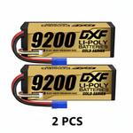 DXF GoldSeries 4S HV 15.2V 9200mAh 140C Graphene Hardcase LiPo Battery with XT90 & 10AWG Wire (1-6 Pack)