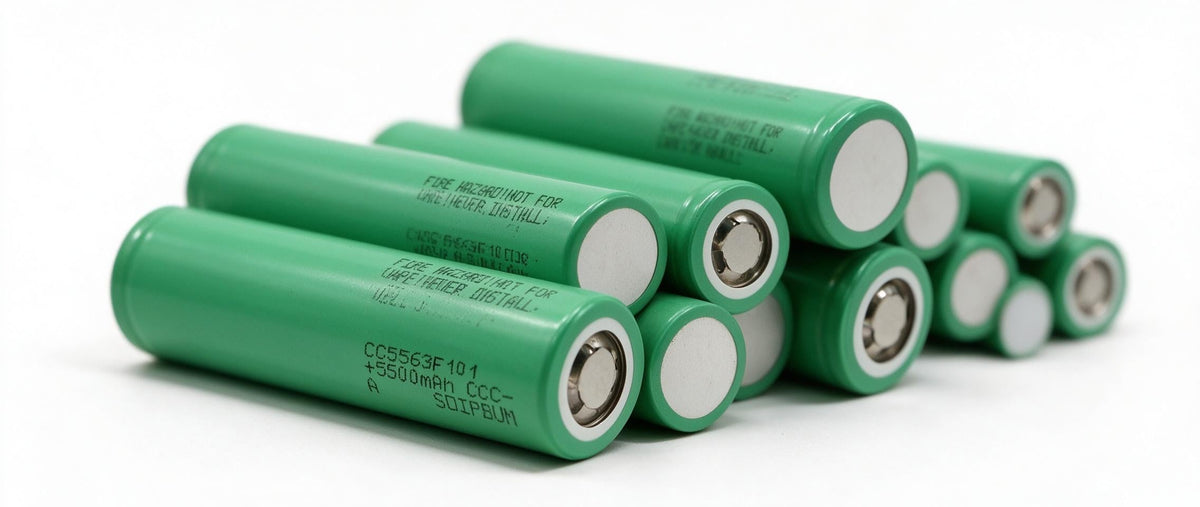 Samsung INR21700-58E 5500mAh 11A Li-ion Battery for E-Bikes, Flashlights & DIY Battery Packs (1-100 PCS)