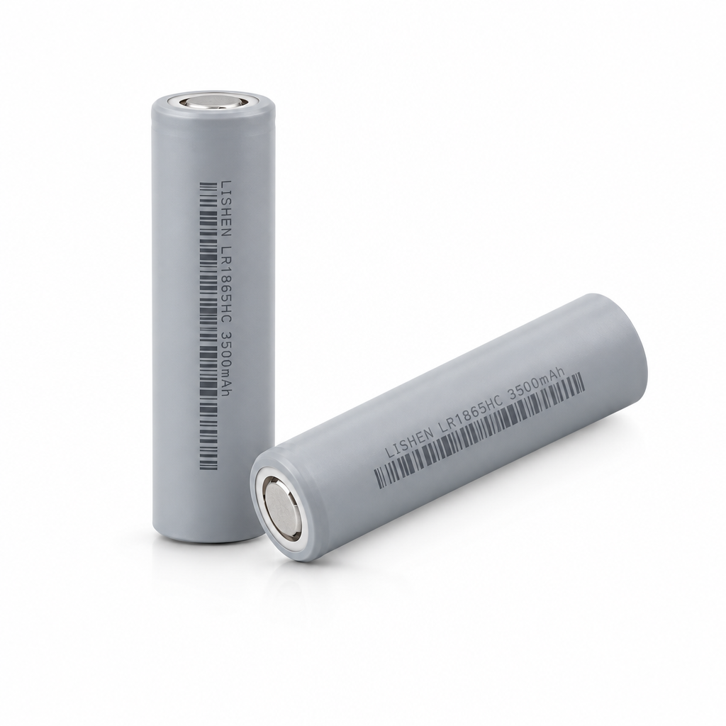 LISHEN LR1865HC 3500mAh 10.5A 3.6V 18650 Li-ion Cell for Professional Battery Packs, Backup Power & Electronics (1–100 PCS)