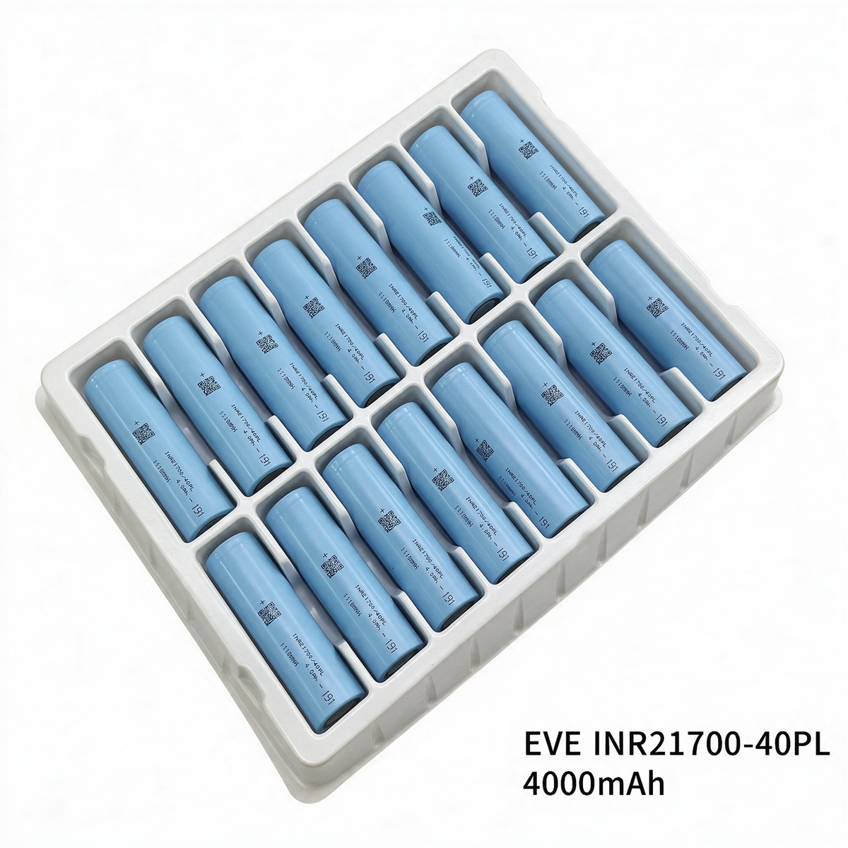 EVE INR21700-40PL 4000mAh 70A Li-ion Battery for Power Tools, E-Bikes & DIY Battery Packs (1-100 PCS)