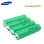 Samsung INR18650-25R 2500mAh 20A Li-ion Battery for Power Tools, Flashlights & DIY Battery Packs (1-100 PCS)
