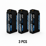 DXF Lipo Battery 2S 7.6V 6300mAh 140C Shorty 5MM Hardcase Battery Graphene Battery for RC Truck Drone 1/10 1/8 Scale Traxxas Slash 4x4 RC Car Buggy Truggy