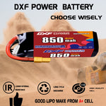 DXF LiPo Battery 5S HV 19.0V 850mAh 60C with PH2.0 / JST / XT30 / SM / XT60 / EC5 / XT90 for FPV Drone Whoop Micro Racing