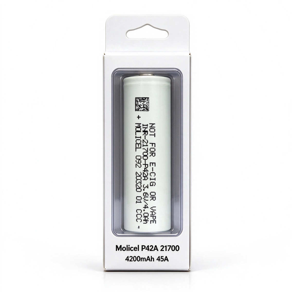 Molicel INR21700-P42A 4200mAh 45A Li-ion Battery for Power Tools, E-Bikes & DIY Battery Packs (1-100 PCS)