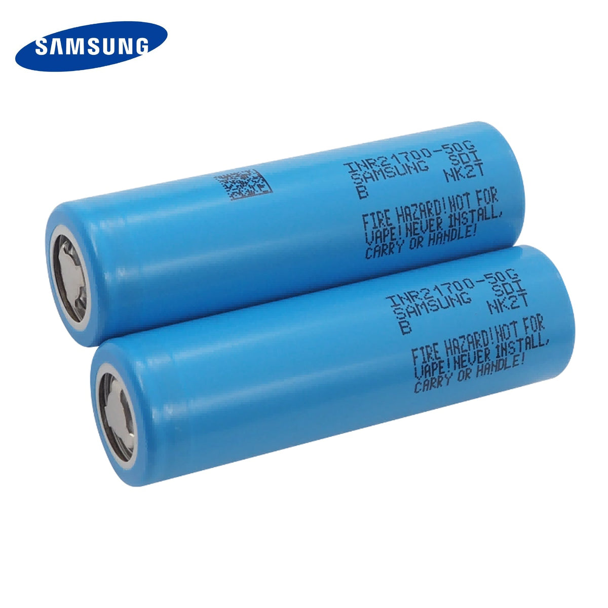 Samsung INR21700-50GB 5000mAh 15A Li-ion Battery for E-Bikes, Flashlights & DIY Battery Packs (1-100 PCS)