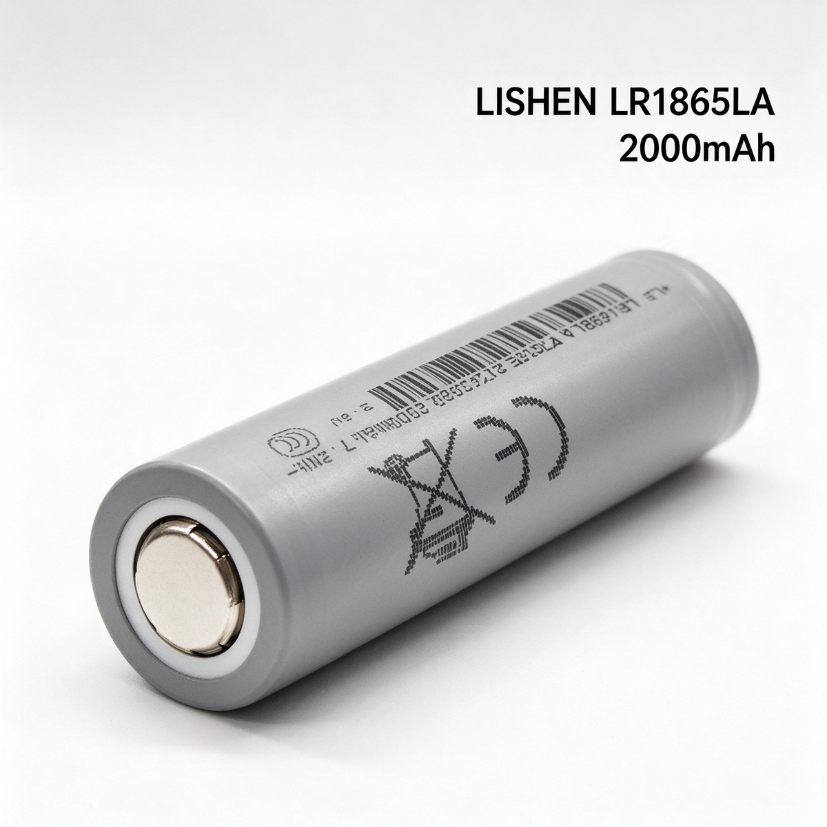 LISHEN LR1865LA 2000mAh 20A Reclaimed 18650 Industrial Cell (1–100 PCS)