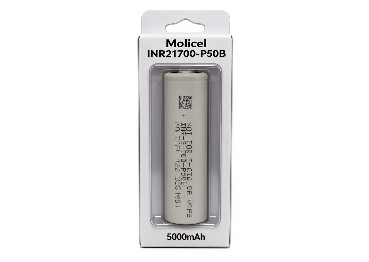 Molicel INR21700-P45B 4500mAh 45A Li-ion Battery for Power Tools, E-Bikes & DIY Battery Packs (1-100 PCS)