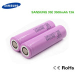 Samsung INR18650-35E 3500mAh 8A Li-ion Battery for Flashlights, E-Bikes & DIY Battery Packs (1-100 PCS)
