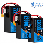 (CN)DXF 14S Lipo Battery 51.8V 5C 72000mAh Soft Case Battery  for Drone UAV FPV Car Truck Tank RC Buggy Truggy Racing Hobby