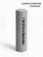LISHEN LR1865HB 3350mAh 10.5A 3.6V 18650 Li-ion Cell for Professional Battery Packs, Backup Power & Electronics (1–100 PCS)