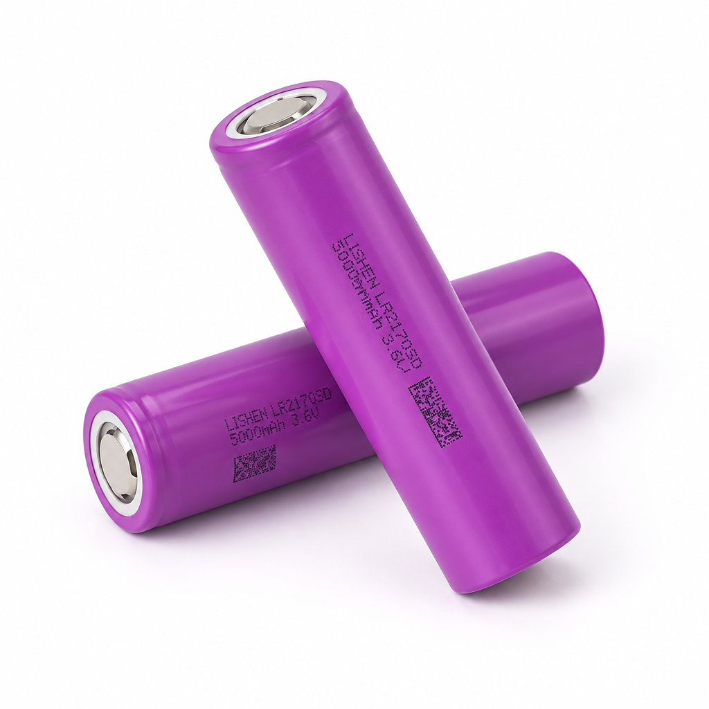 LISHEN LR2170SD 5000mAh 10A Reclaimed 21700 Li-ion Cell for Professional Battery Pack Assembly (1–100 PCS)